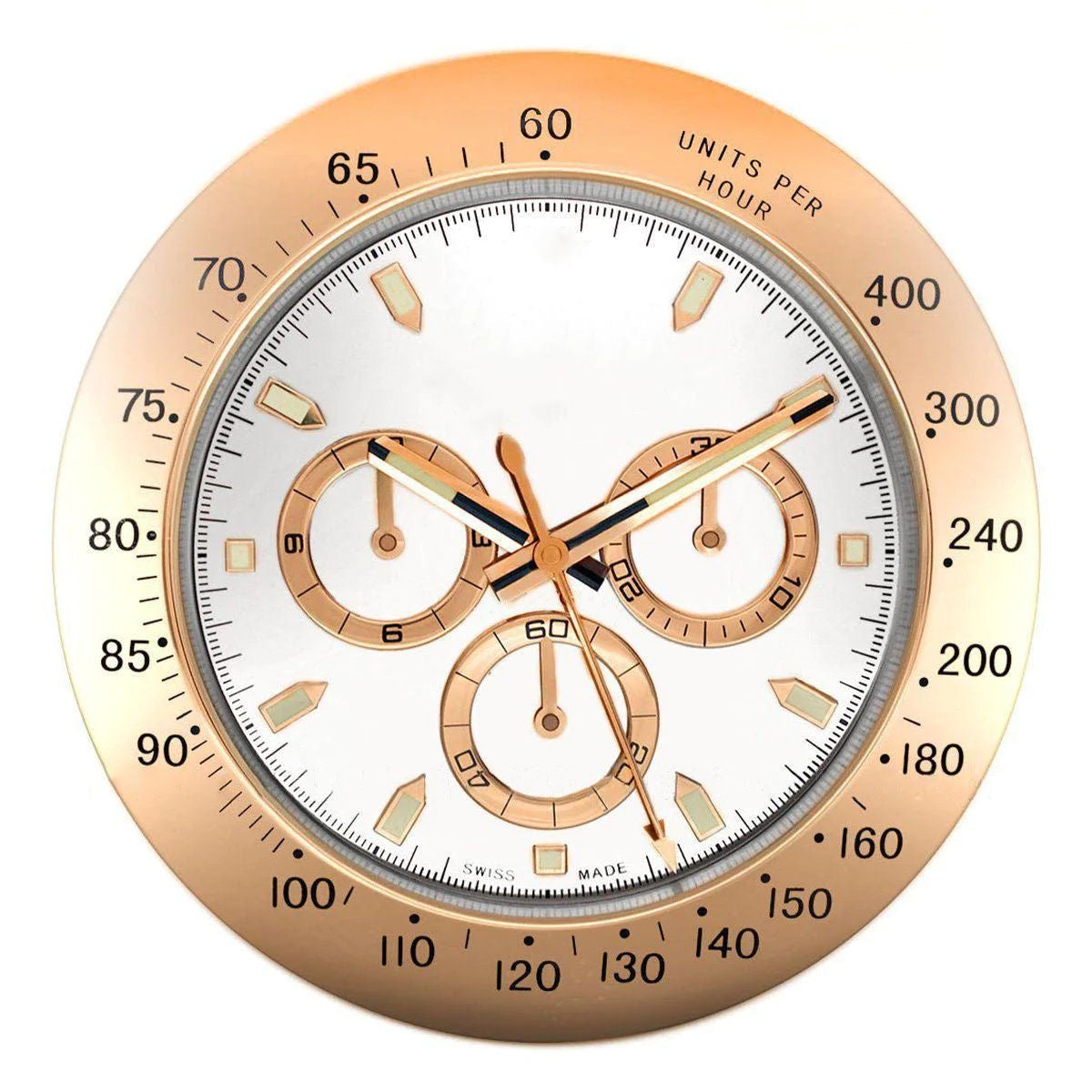 LOGO Rose Gold Daytona White Dial