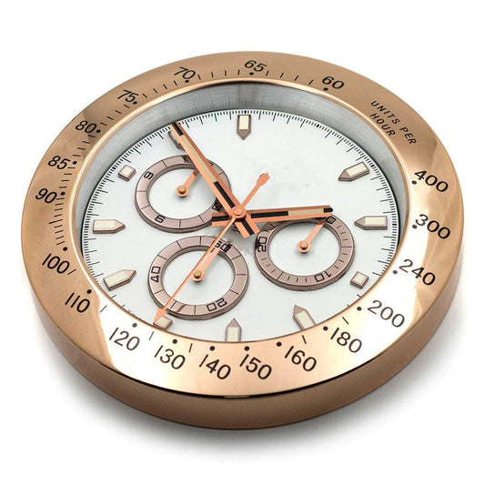 LOGO Rose Gold Daytona White Dial