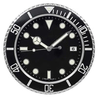 LOGO Submariner Silver Black Dial