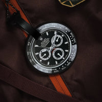 Black Daytona Travel Bag Tag