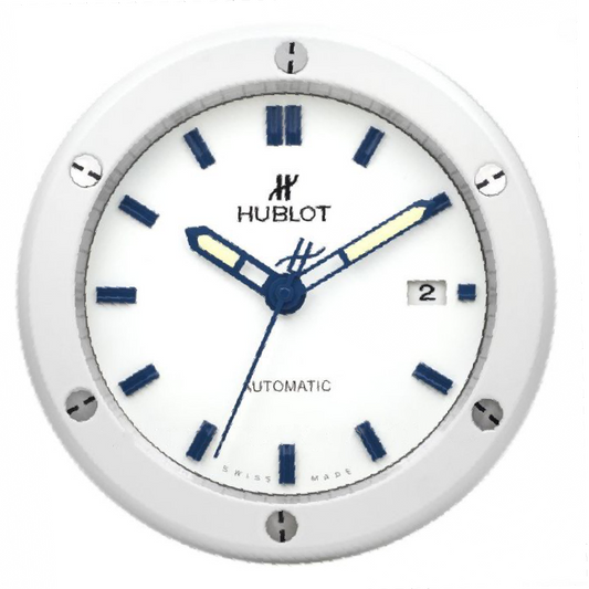 Hublot Classic Fusion White - Blue Markers